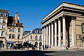 France, Cote d'Or, Dijon, area listed as World Heritage by UNESCO, the Grand Theatre\n