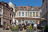 Frankreich, Nord, Lille, Vieux Lille (Altstadt), Place aux oignons