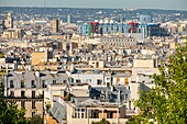 Frankreich, Paris, Gesamtansicht mit dem Centre Pompidou