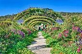 France, Eure, Giverny, Claude Monet foundation, Clos Normand gardens\n