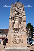 Frankreich, Indre, Le Blanc, Kriegerdenkmal