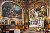 France, Paris, Les Halles district, Saint-Eustache church, Chapel of the Virgin\n