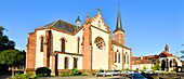 Frankreich, Bas Rhin, Niederbronn les Bains, Kirche St. Martin