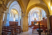 France, Paris, Charonne district, church of Charonne\n