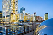 Frankreich, Hauts de Seine, La Defense, der Parvis oder die Esplanade