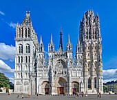 France, Seine-Maritime, Rouen, Notre-Dame cathedral\n