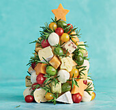 Cheese Christmas tree