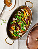 Lammragout mit Gemüse (Navarin d'Agneau)