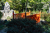 Japanischer Garten im Herbst