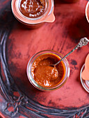 Ajvar in jars