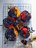 Grilled peppers