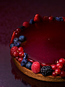 Tarte-Ring mit frischen Beeren