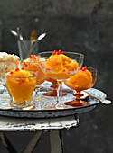 Indian mango sorbet