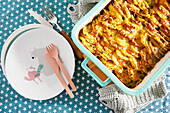 Kartoffelgratin mit Kohlrabi