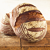 Light-coloured rye bread
