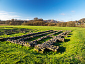 Galava Roman fort, Lake District, UK