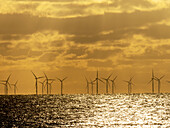 Walney offshore wind farm, Cumbria, UK
