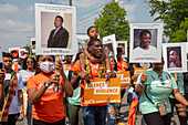 Rally against gun violence, Detroit, USA