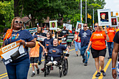 Rally against gun violence, Detroit, USA