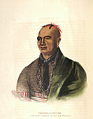 Thayendanegea, Mohawk Chief, illustration