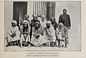 Group of Arab slave dealers