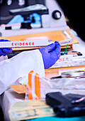 Swabs for forensic analysis