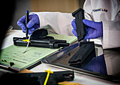 Forensic analysis of handgun