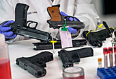 Forensic analysis of handguns