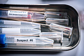 DNA samples for forensic analysis