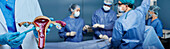 Gynaecological surgery, conceptual image