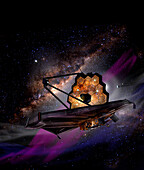 James Webb Space Telescope, illustration