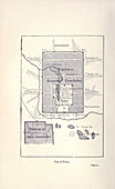 Plan of Peking, 19th century illustration