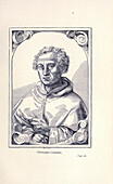 Christopher Columbus, 19th century illustration