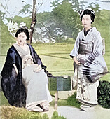 Two fair daughters of Japan