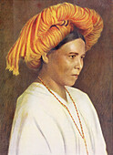 Zapotec woman of south Mexico