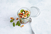 Kichererbsen-Spinat-Salat