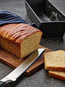Home-made sandwich bread