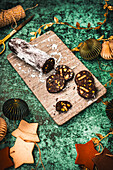 Chocolate salami (dessert from Italy and Portugal)