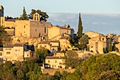France,Vaucluse,Regional Natural Park of Luberon,Ansouis,labeled the Most beautiful Villages of France,St Martin church
