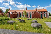 France,Pas de Calais,Bruay la Buissiere,quoted electricians,built in 1856 to house the miners of the n ° 1 pit of Bruay,currently open to the public following a redevelopment project,urban cottage