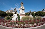 Frankreich,Territoire de Belfort,Belfort,das Denkmal der drei Jahrhunderte von Bartholdi auf dem Platz der Republik