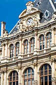 France,Rhone,Lyon,historic district listed as a UNESCO World Heritage site,Cordeliers square,Palais de la Bourse de Lyon