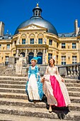 France,Seine et Marne,Maincy,the castle of Vaux-le-Vicomte,15th Grand Siecle Day : costume day of the 17th century