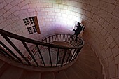 Frankreich,Gironde,Verdon sur Mer,Felsplateau von Cordouan,Leuchtturm von Cordouan,von der UNESCO zum Weltkulturerbe erklärt,das Lampenhaus