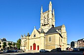 Frankreich,Seine Maritime,Pays de Caux,Cote d'Albatre (Alabasterküste),Fecamp,Kirche Saint Etienne