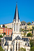 France,Rhone,Lyon,historic district listed as a UNESCO World Heritage site,Old Lyon,Saint Georges church