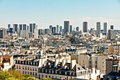 France,Paris,the roofs of Paris the district of the towers of the place d'Italie