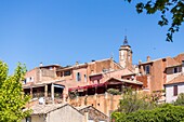 Frankreich,Vaucluse,regionaler Naturpark des Luberon,Roussillon,bezeichnet die schönsten Dörfer Frankreichs