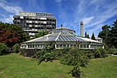 Frankreich,Bas Rhin,Straßburg,Stadtteil Neustadt aus der deutschen Zeit, von der UNESCO zum Weltkulturerbe erklärt,Das Gewächshaus von Bary im botanischen Garten in der 28,rue Goethe