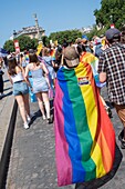 Frankreich,Paris,Pont au Change,Gay Pride Parade 2019